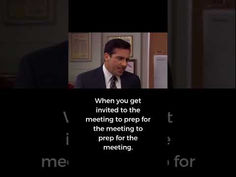 Meeting about the Meeting about the Meeting #theoffice #saltydave #erp #implementation #netsuite #