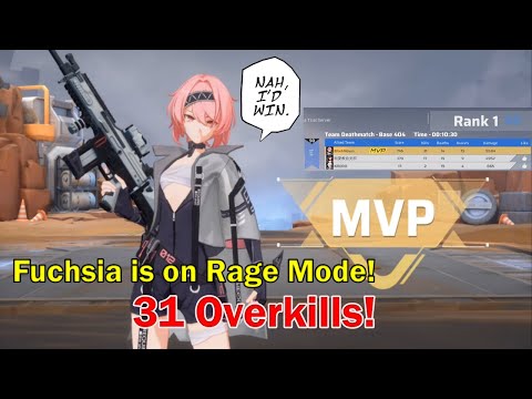 Fuchsia Is A Broken Duelist in Deathmatch Mode! | Strinova #calabiyau #strinova #fuchsia #valorant