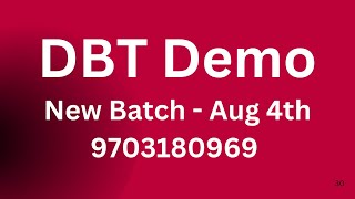 What is DBT | Data Build Tool Data Engineering | DBT Demo Videos | New Batch July 7th 2025 | Latest