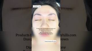 Straight not curved for this asian #brows  #eyebrows #browshaping  #browtips #asianbrows #shorts
