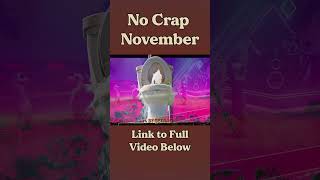 No Crap November  #comedy #ithinkyoushouldleave #film