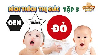 Black and white visual stimulation for babies - Part 3 | HUNA TV