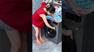 Kapde dhone ka sabse aasan Jugaad 😱 #shortsvideo #gadgets #jugaad
