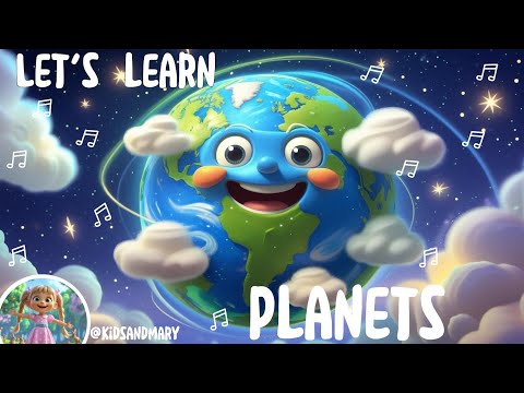 🎶 Planet Song for Kids! Learn Mercury, Venus, Earth & Mars 🌍 | Fun Space Adventure #kidsmusic #kids