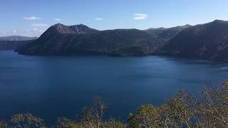 バーチャル散策【摩周湖】摩周湖第一展望台から9:00～