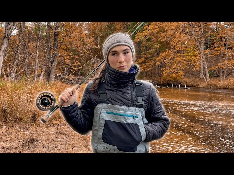 Fly Fishing the Michigan Salmon Run
