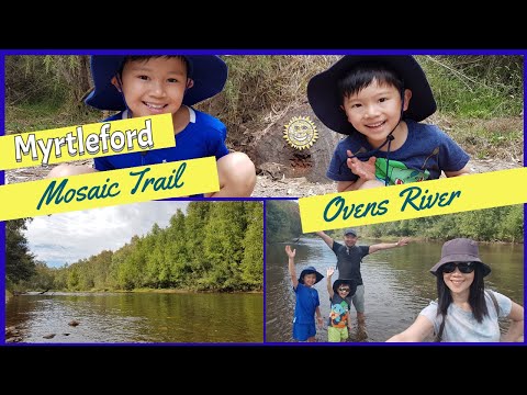 Myrtleford | Exploring Mosaic Trail & Ovens River