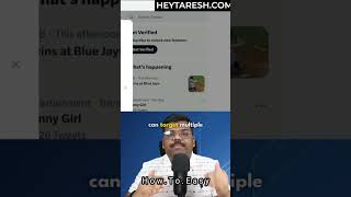 How To Get Traffic For Your Product On Twitter || #howtoeasy #youtubeshorts #shorts  #ytshort