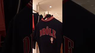 Drôle de Monsieur 台灣快閃店開逛！ ！ 除了實體店面之外， THE SPAACE 線上同步販售，提供多元選購體驗 🛒 https://reurl.cc/2KNn59