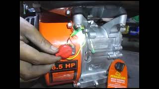 cara menghidupkan Gasoline Engine Shark