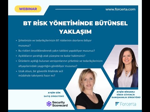 BT Risk Yönetiminde Bütünsel Yaklaşım