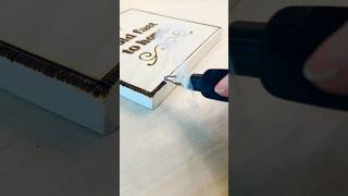 Woodburning ASMR. Sound on! #asmrart #pyrography #soothingsounds