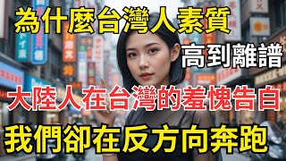 為什麼台灣人素質高到讓世界驚呆？一個大陸人在台灣的羞愧告白：而我們卻在反方向奔跑？