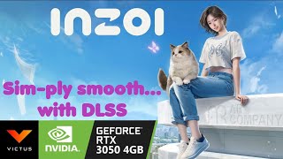 inZOI - HP Victus 16 (R5 5600H, RTX 3050 4GB): Sim-ply smooth... with DLSS