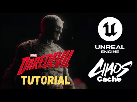 Daredevil Intro in UE5 Using Chaos Destruction and Chaos Cache: Step-by-Step Guide