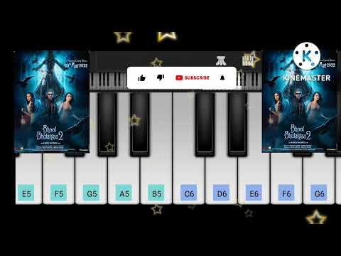 Bhool Bhulaiya 2 Title Track on piano easy 🎹🎹..