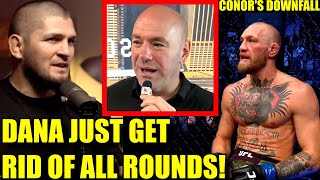 Radical New UFC Rule Change proposed to make UFC fights more exciting, Khabib on Conor's downfall