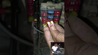#automobile side indicator fuse number fuse box location indicator on nahin ho raha hai