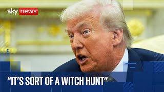 Trump comments on the DOJ asking Epstein's ex Ghislaine Maxwell if she will speak to prosecutors