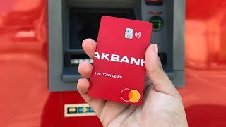 AKBANK KART’A AKBANK ATM’SİNDEN PARA YATIRMA