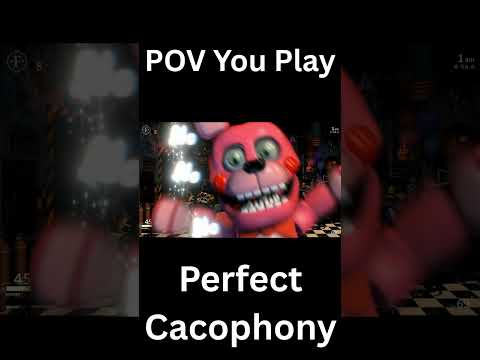 This Is For Every Perfect Cacophony Player #fnafchallenge #fnaf #fivenightsatfreddys #fnafedit