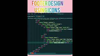 Create a Footer Design With Wave Animation
