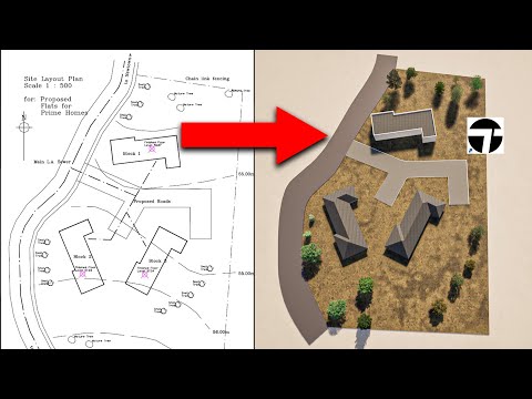 How To Render Site Plan In Twinmotion