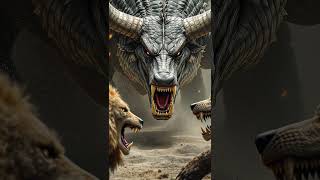 🔥🐘 "Titan Clash: Fox🆚 Deadly Serpent 🐍" 🔥#fyp #youtubeshorts #hybrids #wildlifefantasy #facts