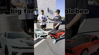Camaro or Challenger? Pt. 1 #shorts #car #camaro #challenger #chevrolet #dodge