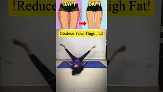 Lose Thigh Fat Fast at Home| Simple and Best Exercises| by trimukyoga