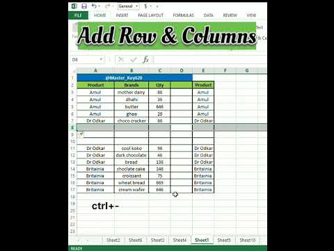 🤩Best Excel short key| excel trick| #shorts #youtubeshorts #viral #excel @master_key620
