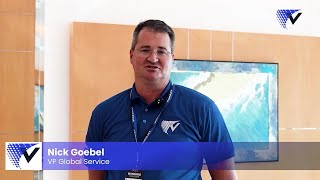 What makes Videojet unique in the service area?