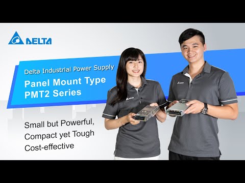 Delta PMT2 Panel Mount Power Supply | 35W - 350W Industrial Power Supply | Small but Powerful