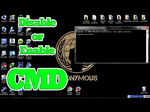 how to disable enable cmd and prevent users to access the command promt final