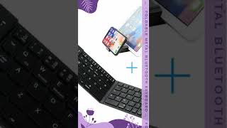 Foldable Metal Bluetooth Keyboard - Your Compact Typing Companion