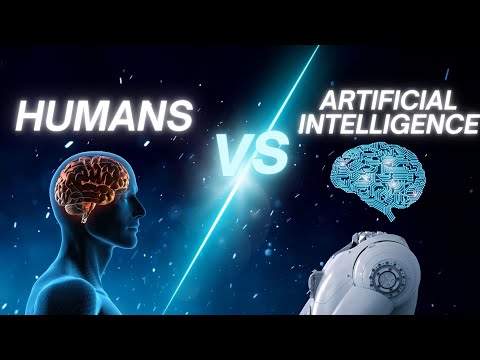 Human Brain 🧠 Vs AI Machines| Artificial Intelligence for Students Educational video