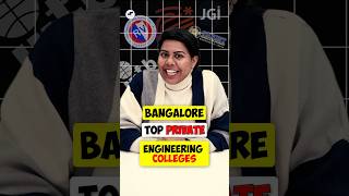 🤩Top Engineering Colleges Bangalore🔥BTech Private Admissions 2025💯 #Shorts #JEE2025 #COMEDK #KCET