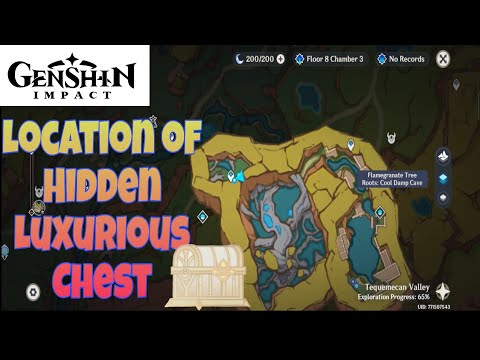 Hidden Chest in Natlan Genshin Impact||Gaming With UBBI