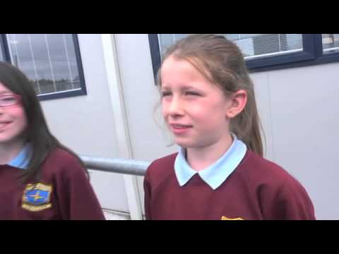 Lackagh National School children  welcomes Medtronic to their school  SD