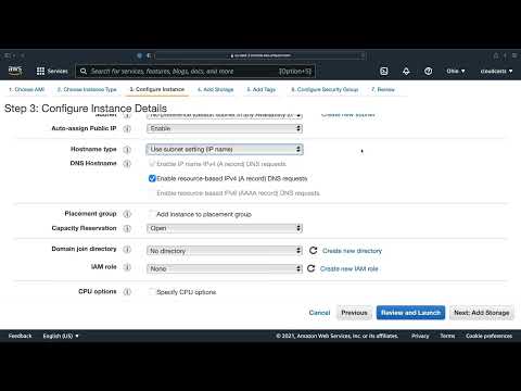 Creating an EC2 Server Instance