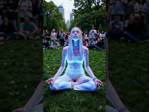 When your chakras are aligned. #meditation #yoga #nyc #centralpark