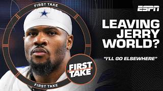 Mad Dog is NOT BUYING the Jerry Jones & Micah Parsons SAGA?! 😶 | First Take