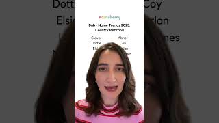 Country Rebrand Names: Baby Name Trends 2025 #babynames