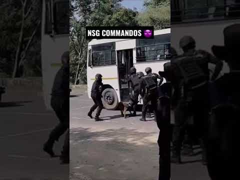 NSG COMMANDO 🔥🔥BUS INTERVENTION| SPECIAL FORCES #nsg #nsgcommando #specialforces #trending $#shorts
