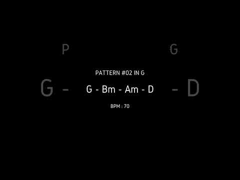 Pattern #02 - BPM 70 - Key G #shorts