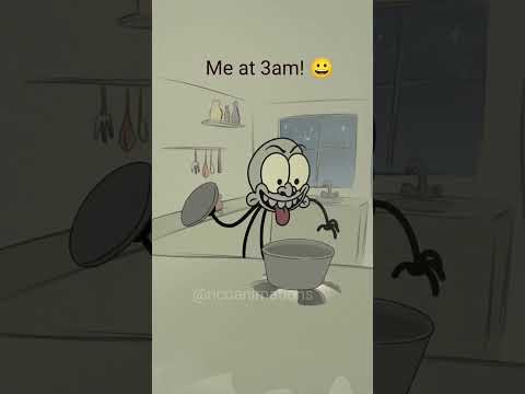 Me at 3am! 😀 (4k memes) #shorts #ricoanimation