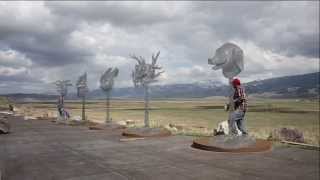 Behind the Scenes of Ai Weiwei Circle of Animals/Zodiac Heads in Wyoming