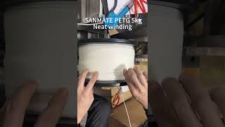 iSANMATE PETG filament 5kg is neatly wound.