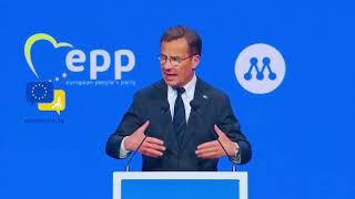 Ulf Kristersson: Europe Must Lead or Lose – A Defining Moment at EPP 2025