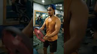 6/100.      #youtubeshorts #gym #thankyou #dailyvideo